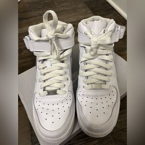 White High-Top Sneakers